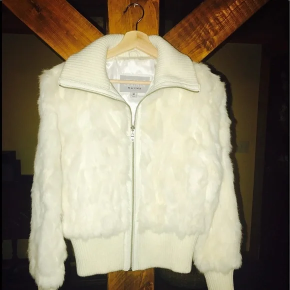 Wilsons Leather Fur Coat NWOT!